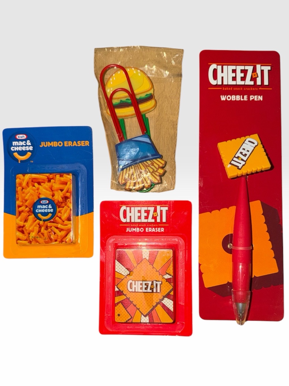 ⭐️ Bundle 5 for $13 • Food Themed Novelty Desk Set